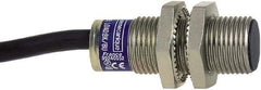 Telemecanique Sensors - NPN, NO/NC, 2mm Detection, Cylinder, Inductive Proximity Sensor - 4 Wires, IP68, 12 to 24 VDC, M12x1 Thread, 33mm Long - Exact Tool & Supply