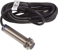 Telemecanique Sensors - 5mm Detection, Cylinder, Inductive Proximity Sensor - 2 Wires, 12 VDC, 12 VDC, 48 VDC, 18mm Wide - Exact Tool & Supply