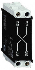 Square D - Starter Auxiliary Contact Block Module - For Use with Tesys Enclosed Starters, VCF & VBF Enclosures - Exact Tool & Supply