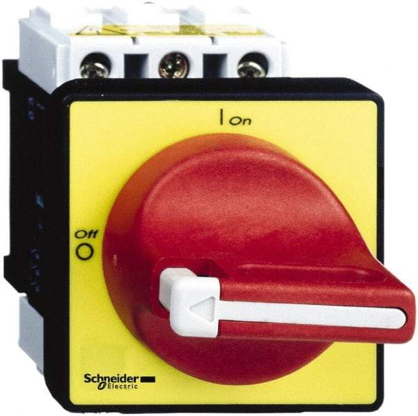 Square D - 690VAC, 3 Pole, 1 & 12, Enclosed Fused Cam & Disconnect Switch - 3NO, 3 Wires - Exact Tool & Supply