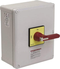 Square D - 3 Phase, 3 Pole, 1 & 12, Enclosed Cam & Disconnect Switch - PVC - Exact Tool & Supply