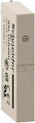 Schneider Electric - Electromechanical Plug-in General Purpose Relay - 6 Amp at 24 VDC, SPDT, 24 VDC, 5mm Wide x 28mm High x 18.5mm Deep - Exact Tool & Supply