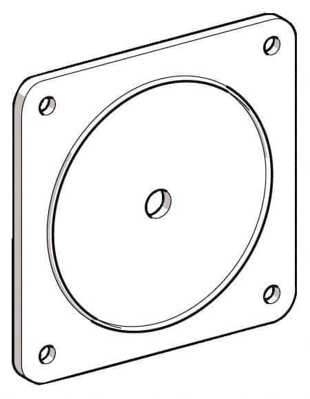 Schneider Electric - Cam and Disconnect Switch Gasket - For Use with 60 x 60mm Front Plate & Front Mounting Cam Switches, K1 Switches, K2 Switches - Exact Tool & Supply