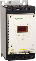 Schneider Electric - 75 Amp, 208 to 600 Coil VAC, 50/60 Hz, IEC Motor Starter - 1 Phase Hp: 20 at 208 Volt, 25 at 230 Volt, 3 Phase Hp: 50 at 460 Volt, 60 at 575 Volt - Exact Tool & Supply