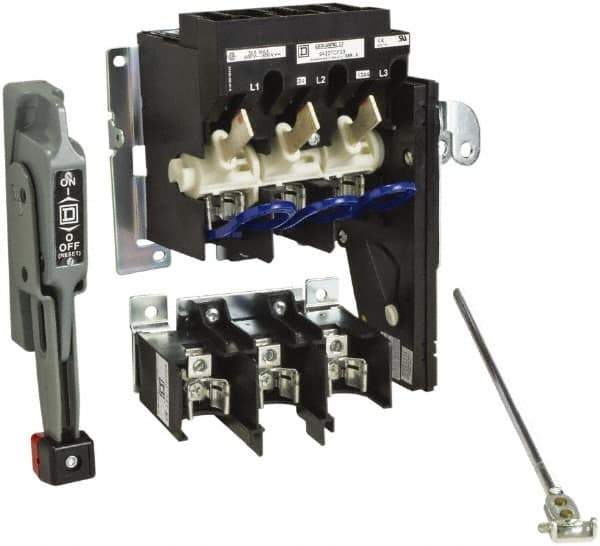 Square D - Disconnect Switch Handle - For Use with GS2 Fusible and LK4 Nonfusible Disconnect Switches - Exact Tool & Supply