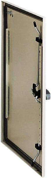 Schneider Electric - Electrical Enclosure Steel Door - For Use with S3DC Wall Mounting Steel Enclosure, IEC 62208/RoHS Compliant/UL Listed - Exact Tool & Supply