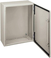 Schneider Electric - Steel Standard Enclosure Hinge Cover - NEMA 4, 250mm Wide x 300 mm High x 150mm Deep - Exact Tool & Supply