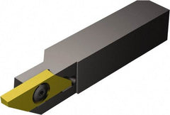 Sandvik Coromant - QS-SMALR/L-X, External, Right Hand, 8.5mm Max Depth of Cut, Indexable Grooving Tool Holder - MACR 3 200-N Insert Compatibility, 12mm Shank Height, 12mm Shank Width, 70mm OAL - Exact Tool & Supply
