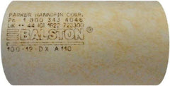 Parker - Air Compressor Exhaust Filter Element - 3 Piece, 11" High, Use with Parker Vacuum Pump Exhaust Filter AR-0335-371H - Exact Tool & Supply
