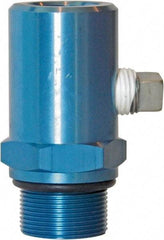 Parker - 1/2 NPT Air Compressor Vacuum Pump to Filter Adapter - 2.6" High, Use with Welch Pump Models #8907 - Exact Tool & Supply