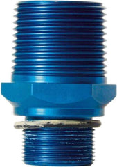 Parker - 1 NPT Air Compressor Vacuum Pump to Filter Adapter - 2.19" High, Use with Welch Pump Models #1376, 8925 - Exact Tool & Supply