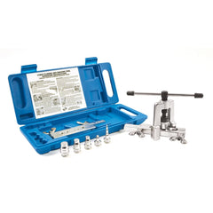 Value Collection - Flaring Tools & Tube Expanders; Type: Tubing Tools ; Maximum Pipe Capacity (Inch): 3/4 ; Minimum Pipe Capacity: 3/16 (Inch); Cuts Material Type: Copper; Soft Copper, Aluminum, Brass & Mild Steel ; Number of Pieces: 7.000 ; Kit Includes - Exact Tool & Supply