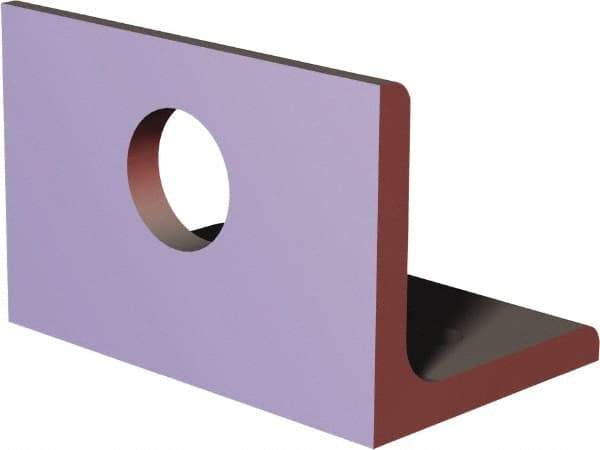 De-Sta-Co - 0.25" (6.3mm) Mount Hole, 1.57" Overall Height, 1.57" Overall Width, 2.36" Overall Depth Clamp Base - Use with De-Sta-Co 602 & 602MM Series Straight Line Action Clamps - Exact Tool & Supply