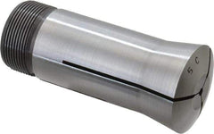 Lyndex - 1/8 Inch 5C Hex Collet - 1.041-24 Internal Thread Size, Steel, 0.008 Inch TIR - Exact Tool & Supply