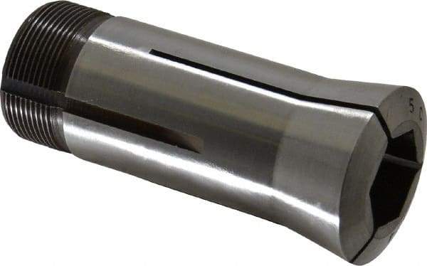 Lyndex - 3/4 Inch 5C Hex Collet - 1.041-24 Internal Thread Size, Steel, 0.012 Inch TIR - Exact Tool & Supply
