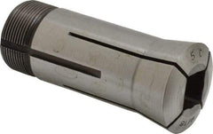 Lyndex - 9/16 Inch 5C Square Collet - 1.041-24 Internal Thread Size, Steel, 0.012 Inch TIR - Exact Tool & Supply