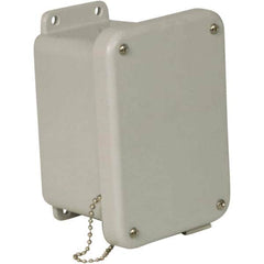 Wiegmann - NEMA 4X Fiberglass Standard Enclosure with Screw Cover - Exact Tool & Supply