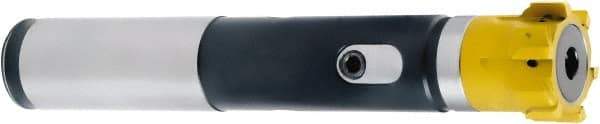 Komet - Radial Clamp, Straight Shank Modular Reamer Body - 32mm Shank Diam, 60mm Shank Length, 250mm OAL, 280.01mm Body Length, 52 to 65mm Reamer Head Diam Compatibility, Right Hand Cut - Exact Tool & Supply