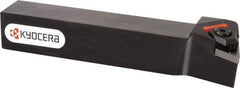 Kyocera - WTKN, Left Hand Cut, 75° Lead Angle, 25mm Shank Height x 25mm Shank Width, Negative Rake Indexable Turning Toolholder - 150mm OAL, TN.. 33.. Insert Compatibility, Series WTKN - Exact Tool & Supply