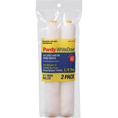 Purdy - 1/4" Nap, 6-1/2" Wide Paint Roller Cover - Smooth to Semi-Smooth Texture, Dralon - Exact Tool & Supply