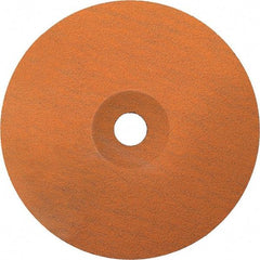WALTER Surface Technologies - 7" Diam 7/8" Hole 80 Grit Fiber Disc - Ceramic, Series 15-X, Coolcut XX - Exact Tool & Supply