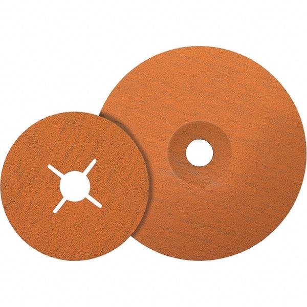 WALTER Surface Technologies - 7" Diam 7/8" Hole 120 Grit Fiber Disc - Ceramic, Series 15-X, Coolcut XX - Exact Tool & Supply