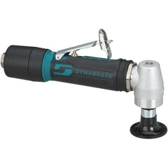 Dynabrade - 2" Max Disc, 12,000 RPM, Pneumatic Handheld Disc Sander - 27 CFM, 1/4" Inlet, 0.4 hp, 90 psi, Includes Wrench & Disc Sander - Exact Tool & Supply