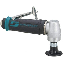 Dynabrade - 2" Max Disc, 15,000 RPM, Pneumatic Handheld Disc Sander - 27 CFM, 1/4" Inlet, 0.4 hp, 90 psi, Includes Wrench & Disc Sander - Exact Tool & Supply
