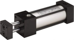 Norgren - 3" Stroke x 1-1/8" Bore Double Acting Air Cylinder - 1/8 Port, 150 Max psi, -20 to 200°F - Exact Tool & Supply
