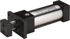 Norgren - 8" Stroke x 2-1/2" Bore Double Acting Air Cylinder - 1/4 Port, 250 Max psi, -20 to 200°F - Exact Tool & Supply