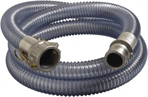 Alliance Hose & Rubber - Food & Beverage Hose Inside Diameter (Inch): 1-1/2 Outside Diameter (Decimal Inch): 1.8800 - Exact Tool & Supply