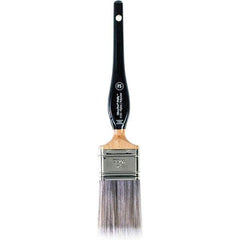 Wooster Brush - 2" Flat Nylon/Polyester Sash Brush - 2-15/16" Bristle Length, 7.31" Wood Kaiser Handle - Exact Tool & Supply