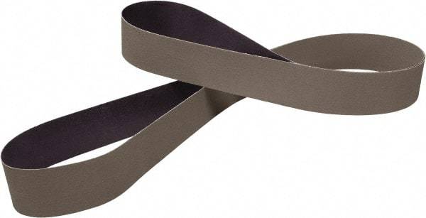 3M - 3" Wide x 132" OAL, A30 Grit, Aluminum Oxide Abrasive Belt - Aluminum Oxide, Coated, Cloth Backing, Dry, Series 237AA - Exact Tool & Supply