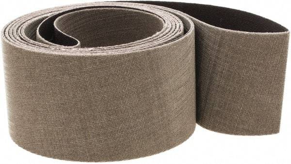 3M - 2" Wide x 132" OAL, A100 Grit, Aluminum Oxide Abrasive Belt - Aluminum Oxide, Coated, Cloth Backing, Dry, Series 237AA - Exact Tool & Supply