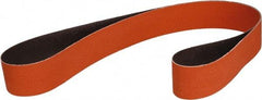 3M - 2-3/4" Wide x 15-1/2" OAL, 80 Grit, Ceramic Abrasive Belt - Ceramic, Coated, Cloth Backing, Series 777F - Exact Tool & Supply