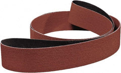 3M - 2" Wide x 48" OAL, 80 Grit, Ceramic Abrasive Belt - Ceramic, Coated, Cloth Backing, Series 963G - Exact Tool & Supply