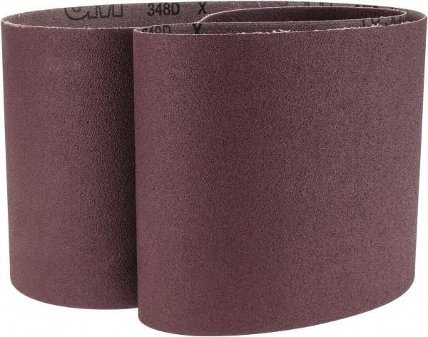 3M - 6" Wide x 48" OAL, 80 Grit, Aluminum Oxide Abrasive Belt - Aluminum Oxide, Coated, Cloth Backing, Series 341D - Exact Tool & Supply