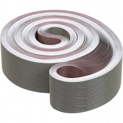 3M - 3" Wide x 132" OAL, A30 Grit, Aluminum Oxide Abrasive Belt - Aluminum Oxide, Coated, Cloth Backing, Wet, Series 307EA - Exact Tool & Supply