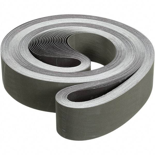 3M - 3" Wide x 132" OAL, A16 Grit, Aluminum Oxide Abrasive Belt - Aluminum Oxide, Coated, Cloth Backing, Dry, Series 237AA - Exact Tool & Supply