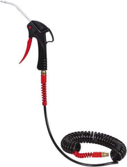 Value Collection - 3/16" ID Pistol Grip Air Gun - 20' Polyurethane Hose, 1/4 NPT Inlet - Exact Tool & Supply