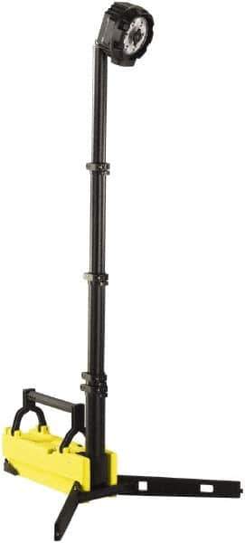 Streamlight - 12 VDC & 120 VAC, 3 Watt, Cordless, LED Portable Handheld Work Light - 1 Head, 5,300 & 2,500 & 1,300 Lumens, Plastic, 22" Long x 6-1/2" Wide x 11" High - Exact Tool & Supply