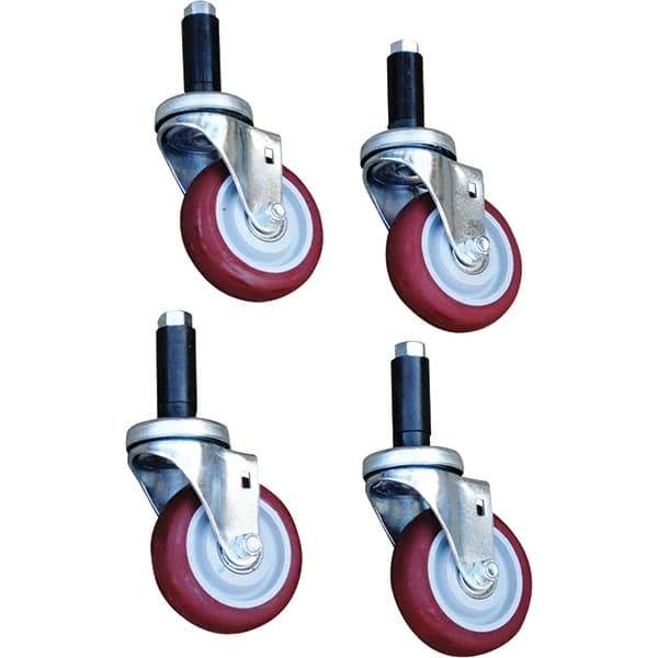 Vestil - Specialty Casters Type: Work Platform Style: Swivel - Exact Tool & Supply