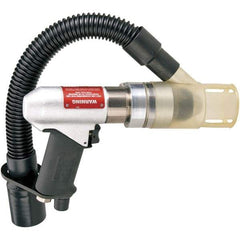 Dynabrade - 3/8" Keyless Chuck - Pistol Grip Handle, 950 RPM, 0.7 hp, 90 psi - Exact Tool & Supply