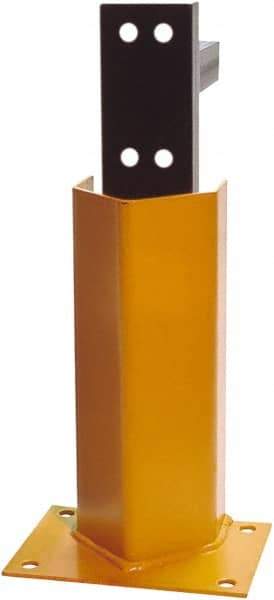 Steel King - 101.6mm Wide, 24" High, Open Shelving Accessory/Component - Steel, Powder Coat Finish, 6" Long, 6" Deep, Use with Pallet Racks - Exact Tool & Supply