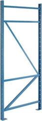 Steel King - 39,990 Lb Capacity Heavy-Duty Framing Upright Pallet Storage Rack - 3" Wide x 144" High x 48" Deep, Powder Coat Blue - Exact Tool & Supply