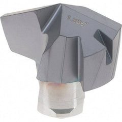 Iscar - Series ICP, 31.9mm Diam Grade IC908 Replaceable Drill Tip - Carbide, TiAlN/TiN Finish, 31 Seat Size - Exact Tool & Supply