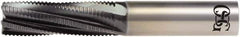 OSG - 7/16" Cutting Diam x 1-5/16" Length of Cut, 8 Flute, Spiral Router Bit - Diamond Coated, Right Hand Cut, Solid Carbide, 3" OAL x 1/2" Shank Diam, Roughing, 15° Helix Angle - Exact Tool & Supply