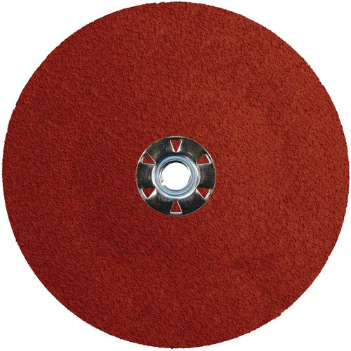 7X5/8-11 24G CER RESIN FIBER DISC - Exact Tool & Supply
