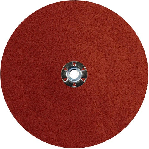 9X5/8-11 24G CER RESIN FIBER DISC - Exact Tool & Supply
