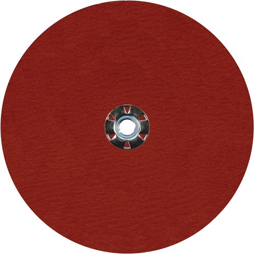 9X5/8-11 80G CER RESIN FIBER DISC - Exact Tool & Supply